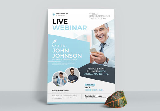 Live Webinar Flyer