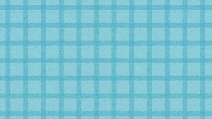 ミントブルーのチェック柄カンバス風
