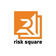 Obraz premium Initial letter R Logo with ovelapping square Design Inspiration Stock Vector Illustration
