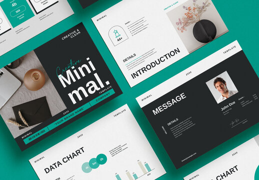 Creative Minimal Layout