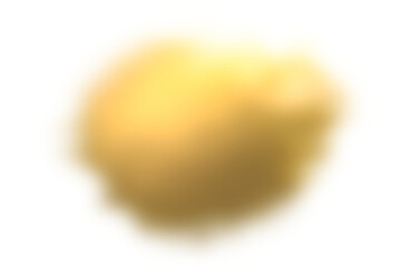 雲のようなふわふわなぼかし　金色 