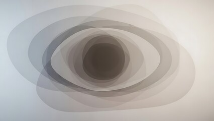 Obraz premium A digital art illustration features an abstract blue energy swirl pattern with fractal wave spirals and liquid motion circles on a dark space wallpaper backdrop