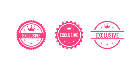 Exclusive High quality labels vector set. Includes badges, emblems and tags in retro style
