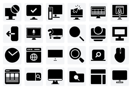 Desktop Interaction Visuals &ndash; For Blocking Users, Publishing Content, Asking Questions, And Securing The System Via Logout.