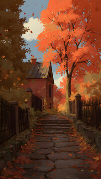 autumn in the city