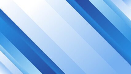 Abstract blue gradient diagonal striped background. Modern dynamic wallpaper. Suitable for business templates, sale banners, covers, flyers, presentations, web, and pages