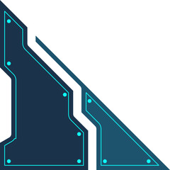 Futuristic Corner Shape