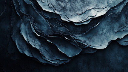 Dark gradient grainy texture with smooth transitions from deep black to soft gray, creating a moody abstract background ideal for banners, headers, covers, and modern design use.