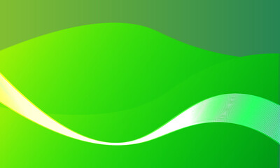 abstract background featuring flowing green waves and subtle gradient shading. Ideal for tech, eco, or nature themed designs, banners,