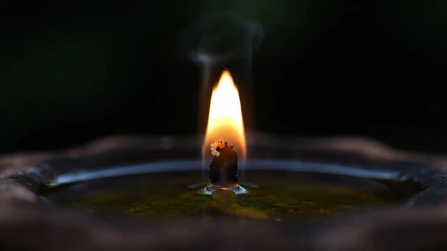 The Purest Light Watch This Hypnotic Oil Lamp Flame