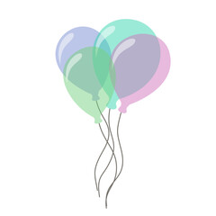 Birthday Balloon Illustration