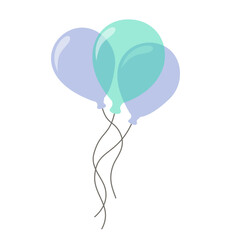 Birthday Balloon Illustration