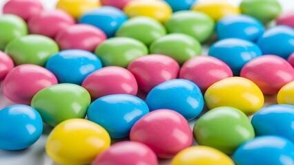 Obraz premium Valentine s day celebration with colorful candy