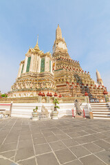 Fototapeta premium Awesome view of Wat Arun in Bangkok, Thailand