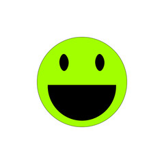 Happy smiley face icon