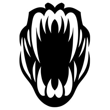 Devil's claw silhouette