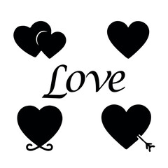 Valentine's Day love vector 
