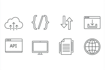 Coding and Technology Icons