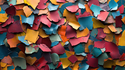 colorful paper scraps background, craft, piece 