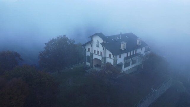 Sanctuary of San Bernardo, Oasi Zegna, Piedmont, Italy