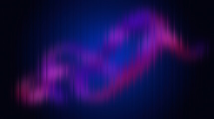 Vibrant purple and blue abstract light trail on dark background © SyedMughees