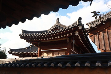 Fototapeta premium korea traditional house