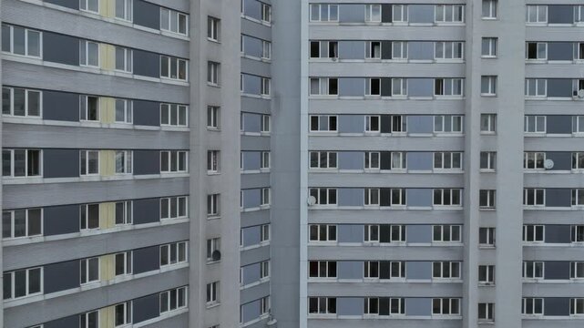Vue a&eacute;rienne de la banlieue parisienne, nord de Paris, Saint denis, Seine saint denis