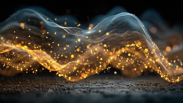 Creating a Dynamic Light Wave Scene in a Futuristic Tech Style