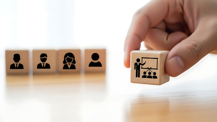 Training Session, Business Presentation, Office, Photo, Professional Environment, Close Up, Engaging Learning Experience