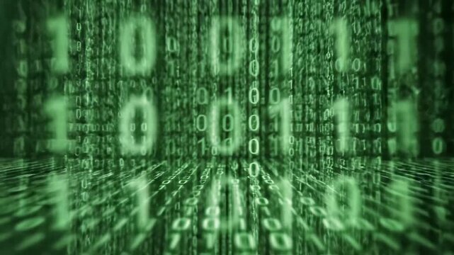 Digital binary code stream