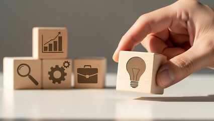 Wooden Blocks Analysis in a Modern Office Environment