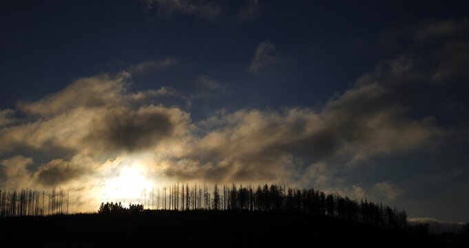 time lapse clouds