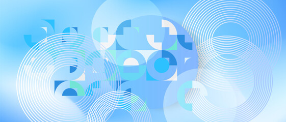 幾何学 抽象 ストライプ ライン サークル 背景