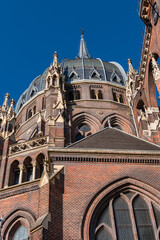 Neo gothic church &ldquo;Maria vom Siege&rdquo; (Mary the Victory) was built from 1867 till 1875. Vienna, Austria.
