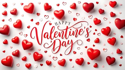 Happy Valentines Day Heart Greeting Card