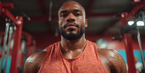 man in gym, a gym trainer, fitness gym man hd image