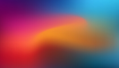 Obraz premium Vibrant colorful gradient background with smooth transitions