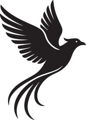 Obraz premium Adobe Illustrator Artwork Image Animal Bird Flaying 