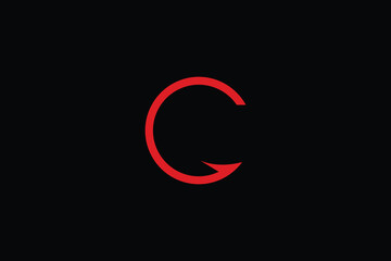 Fototapeta premium Minimal Fishhook Logo Design for Fishing, Marine, Outdoor and Nautical Brand Identity