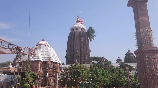 Jagannath Temple, Puri. The Jagannath Temple is a Hindu temple dedicated to Jagannath, a form of Vishnu. It is located in Puri, Odisha, on the eastern coast of India.