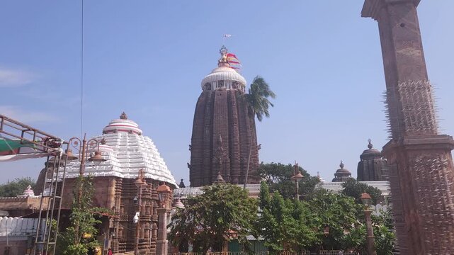 Jagannath Temple, Puri. The Jagannath Temple is a Hindu temple dedicated to Jagannath, a form of Vishnu. It is located in Puri, Odisha, on the eastern coast of India.