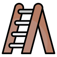 Ladder  Icon Element For Design