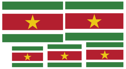 Surinamese National Flag PNG – HD Quality, Multiple Sizes