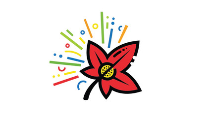 abstract flower background