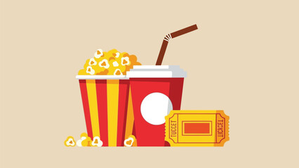 popcorn and cola