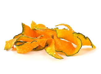 Heap fo Pumpkin Chips Sweet Flavour isolated