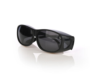 welding glasses , Scratch Resistant Welding Glasses , Side Shield Glasses isolated on white background