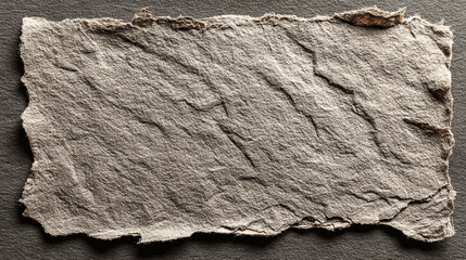 Old grey handmade paper texture background with subtle fibers and imperfections, ideal for vintage, artistic, grunge, or creative design and stationery projects