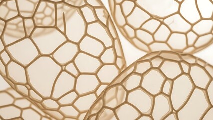 Microscopic view of cell structure