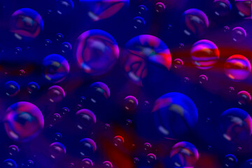 Beautiful abstract colorful background with blue tints